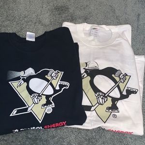 Bundle 2XL Consol Energy Pitts Penguins T shirts
